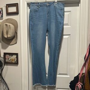 Blue flare Leg Jeans